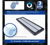 Air Filter fits HYUNDAI i10 PA 1.0 2011 on G3LA Blue Print 28113B4000 28113B9000