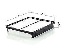 AIR FILTER FITS: HYUNDAI I45 VI SALOON 2.0/2.4/2.0 HYBRID/LPG.HYUNDAI I45 VI