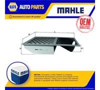 Air Filter fits IVECO DAILY Mk6 2.3D 2016 on Mahle 5801317097 Quality Guaranteed