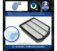 Optima Air Filter Fits KIA Carens 281132G300 Blue Print ADG02274