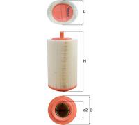 Air Filter LX1277 Mahle 2710940204 A2710940204 76886634 79936231 Quality New