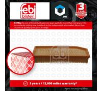 Air Filter fits MERCEDES ML270 W163 2.7D 99 to 05 OM612.963 A6110940004 Febi New