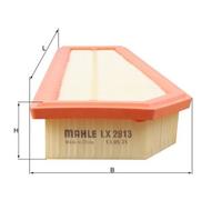 Air Filter fits MERCEDES SLK250 R172 1.8 2011 on Mahle 2710940304 A2710940304