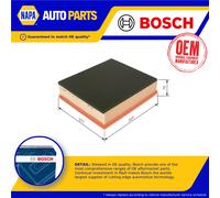 Bosch Air Filter 1457433703 - Fits Mercedes-Benz Sprinter 2-t Bus, 80x277x315 mm