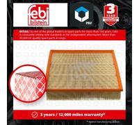 Air Filter fits VW LT Mk2 2.8D 97 to 06 2D0129620 2D0129620A 2D0129620B Febi New