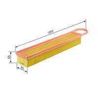 Bosch Air Filter F 026 400 050