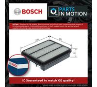 BOSCH 1 457 433 968 Air filter