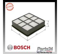 Air Filter fits MITSUBISHI OUTLANDER Mk1 2.0 02 to 06 Bosch MR188657 MR258421