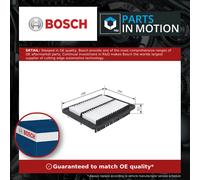 Air Filter fits MITSUBISHI OUTLANDER Mk3 2.0 2012 on 4J11 Bosch MR968274 Quality