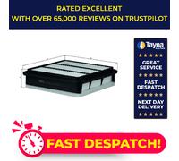 Air Filter fits MITSUBISHI PAJERO Mk2 3.2D 2008 on 4M41 Mahle 1500A098 1500A358