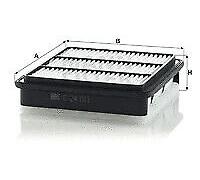 AIR FILTER FITS: MITSUBISHI TRITON 3.5 4WD /3.2 DI-D 4WD /2.5 DI-D /2.4 /2.4