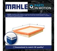 Air Filter fits NISSAN NOTE E12 1.2 13 to 16 HR12DE Mahle 165461HC2A Quality New