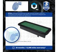 Air Filter fits NISSAN NOTE E12 1.2 2012 on HR12DR Blue Print 165463HD0A Quality