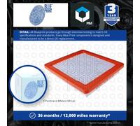 Blueprint ADN12285 Air Filter Air Supply Service Replacement Fits Nissan Note