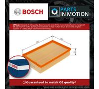Air filter Filter Insert F 026 400 033 BOSCH for NISSAN NAVARA NP300