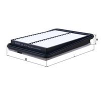 Air Filter fits NISSAN QASHQAI J11 1.3 2018 on HR13DDT Mahle 165464EA0C Quality
