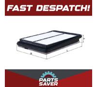 Air Filter fits NISSAN QASHQAI J11 1.3 2018 on HR13DDT Mahle 165464EA0C Quality