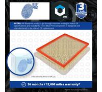 Astra Air Filter Fits Vauxhall Zafira GTC 58 34 279 Blue Print ADW192207
