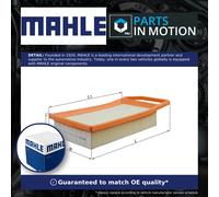 MAHLE Air Filter - LX1619