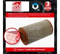 Air Filter fits VAUXHALL MOVANO C 2.2D 2021 on 1685578480 Febi Quality New