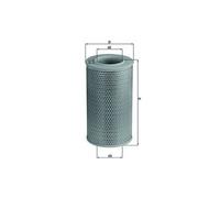 Air Filter fits FIAT DUCATO 230, 244 2.0D 01 to 06 RHV Mahle 1310636080 71736124