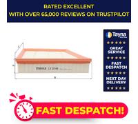 Air Filter fits RANGE ROVER EVOQUE L538 2.0 11 to 19 Mahle BJ329601AA LR029078