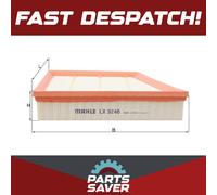 Air Filter fits RANGE ROVER EVOQUE L538 2.2D 11 to 19 Mahle BJ329601AA LR029078