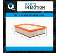 Air Filter fits RENAULT FLUENCE L3 1.6 2.0 1.5D 1.6D 2010 on Mahle 165465086R