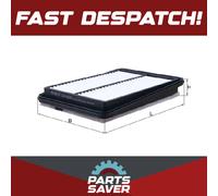 Air Filter fits RENAULT KADJAR 1.6D 2015 on R9M414 Mahle 165004EA0C 165464EA0C