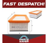 Air Filter fits VAUXHALL VIVARO X83 2.0 01 to 14 Mahle 4408341 4430737 91159955