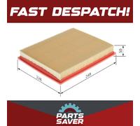 Air filter Filter Insert 1 457 433 550 BOSCH for ROVER MG