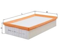 AIR FILTER FITS: SEAT LEON ST 2.0 TDI/1.8 TSI/1.6 TDI/1.6 TDI 4DRIVE/2.0 TDI