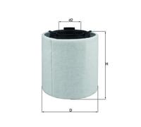 Air Filter fits SKODA FABIA 542, 545 1.2 1.4 1.2D 1.6D 10 to 14 Mahle 6R0129607C
