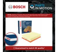 Bosch S3698 Car Air Replacement Filter | Separates Particles from the Air Intake - Moisture-resistant plus High Tensile Strength