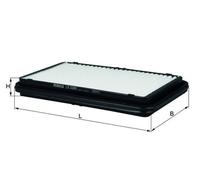 Air Filter Fits Suzuki Ignis MAHLE LX 3369