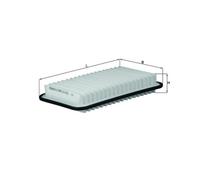 Air Filter fits SUZUKI SPLASH 1.0 2008 on K10B Mahle 1378073KA0 1378073KA0000