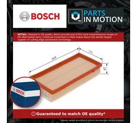 Air Filter fits SUZUKI SPLASH 1.3D 08 to 10 Bosch 1378062J50000 1378062J51000