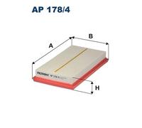 Air filter Filter Insert AP 178/4 FILTRON for TOYOTA LEXUS SUZUKI