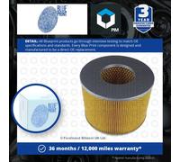 Air Filter fits TOYOTA LAND CRUISER J9 3.4 96 to 02 5VZ-FE Blue Print 1780162010