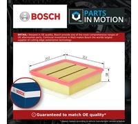 Air filter Filter Insert F 026 400 049 BOSCH for OPEL CORSA D Hatchback Van