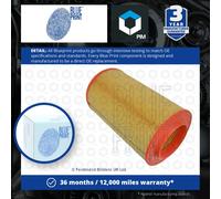 Air Filter fits FIAT DUCATO 250 2.0D 2011 on Blue Print 1349042080 1359643080