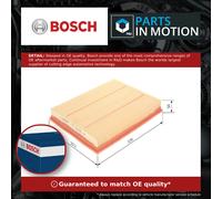 Bosch Car Air Filter S3578 - Moisture-resistant, High Tensile Strength - Part No. 1457433578