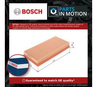 Bosch S3276 Car Air Filter - Separates Particles from the Air Intake - Moisture-resistant plus High Tensile Strength