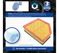 Air Filter fits VOLVO V60 Mk1 3.0 10 to 18 Blue Print 30745344 Quality New