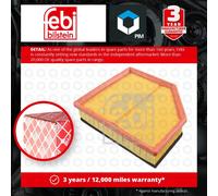 Febi Bilstein 109111 Air Filter Fits Volvo S60 T6 AWD 3.0 T AWD 2010-2018