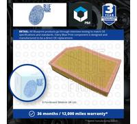 Air Filter fits VOLVO XC90 Mk1 2.4D 02 to 14 Blue Print 30741594 8638600 Quality