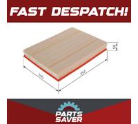 Air Filter fits VW CRAFTER 2E 2F 2.5D 06 to 13 2E0129620B 2E0129620D New EAF630