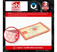 Air Filter fits VW GOLF Mk6, Mk7, Mk8 1.2 1.4 2011 on 04E129620 4E129620 Febi
