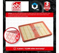 Air Filter fits VW GOLF Mk7 1.0 15 to 20 04C129620A 4C129620A VOLKSWAGEN Febi