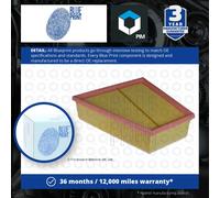 Air Filter fits SEAT IBIZA 6L1 1.4D 02 to 09 Blue Print 6Q0129620B Quality New